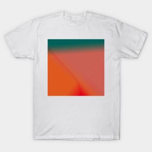 red green gradient T-Shirt